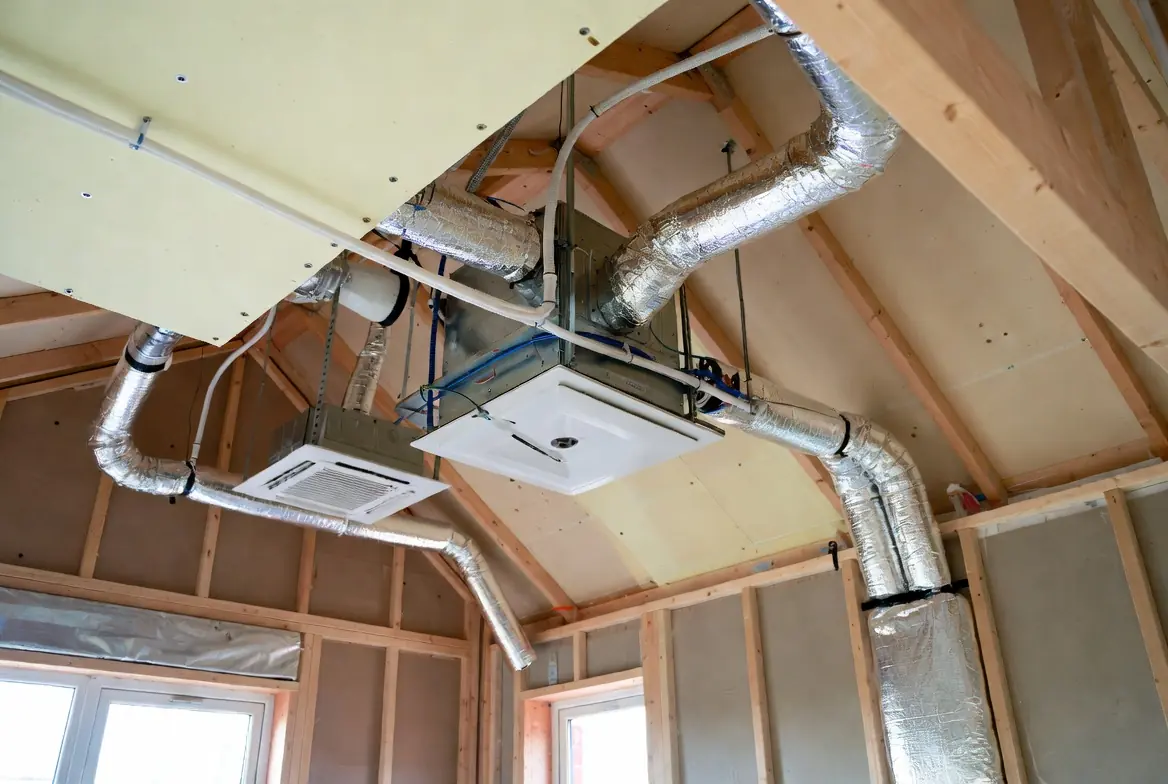 Réseau de ventilation mécanique (visuel d’illustration)